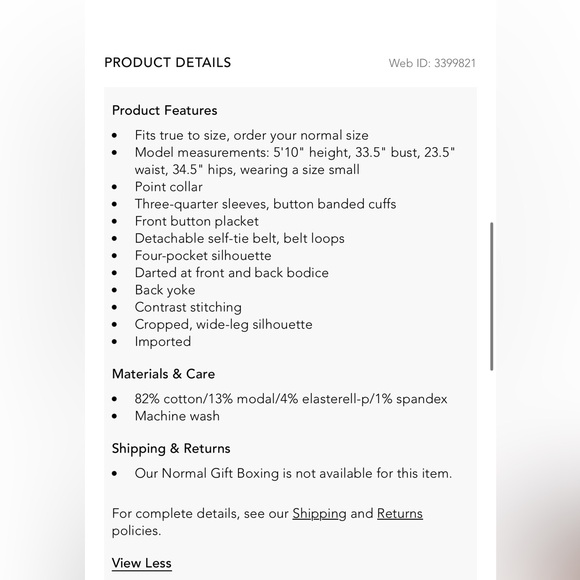 7 FOR ALL MANKIND ALEXA DENIM JUMPSUIT - Picture 10 of 10